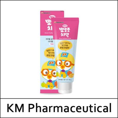 [KM Pharmaceutical] (sg1) Pororo Toothpaste for Kids [Mixed Fruit] 90g