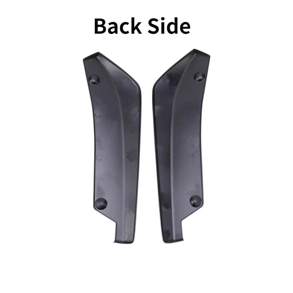 2PCS Rear Bumper Splitter Cover Universal For Ford Mustang 2008-2022 Side Spoiler Diffuser Canards Chin Car Accessories --40CM