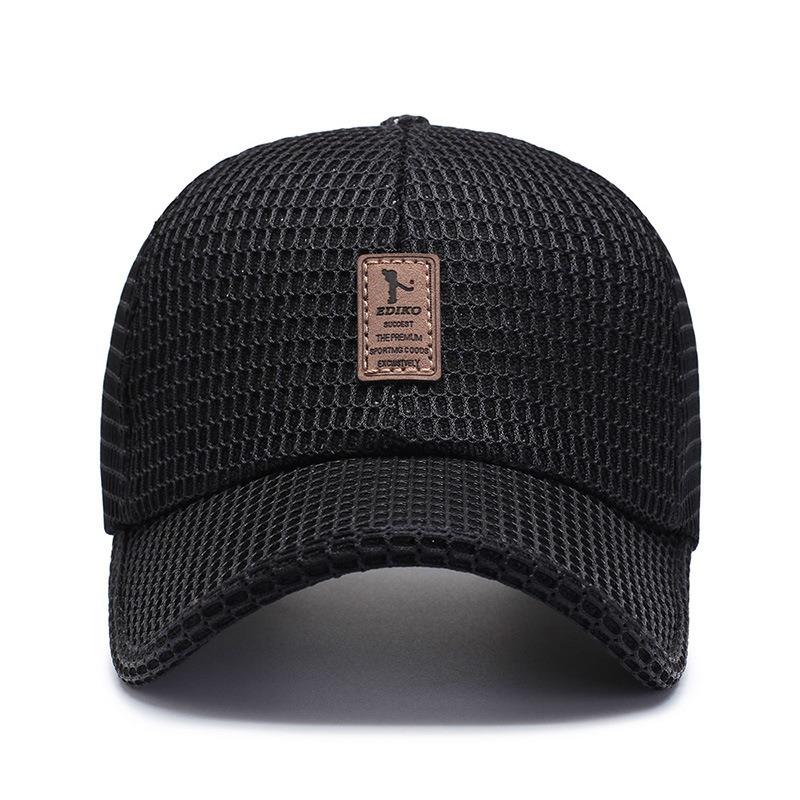 Manufacturer summer Korean version tide casual mesh baseball cap men and women with the same sun protection visor fishing cap