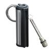 Outdoor Portable Lighter Bottle Keychain With Containing Cotton Core