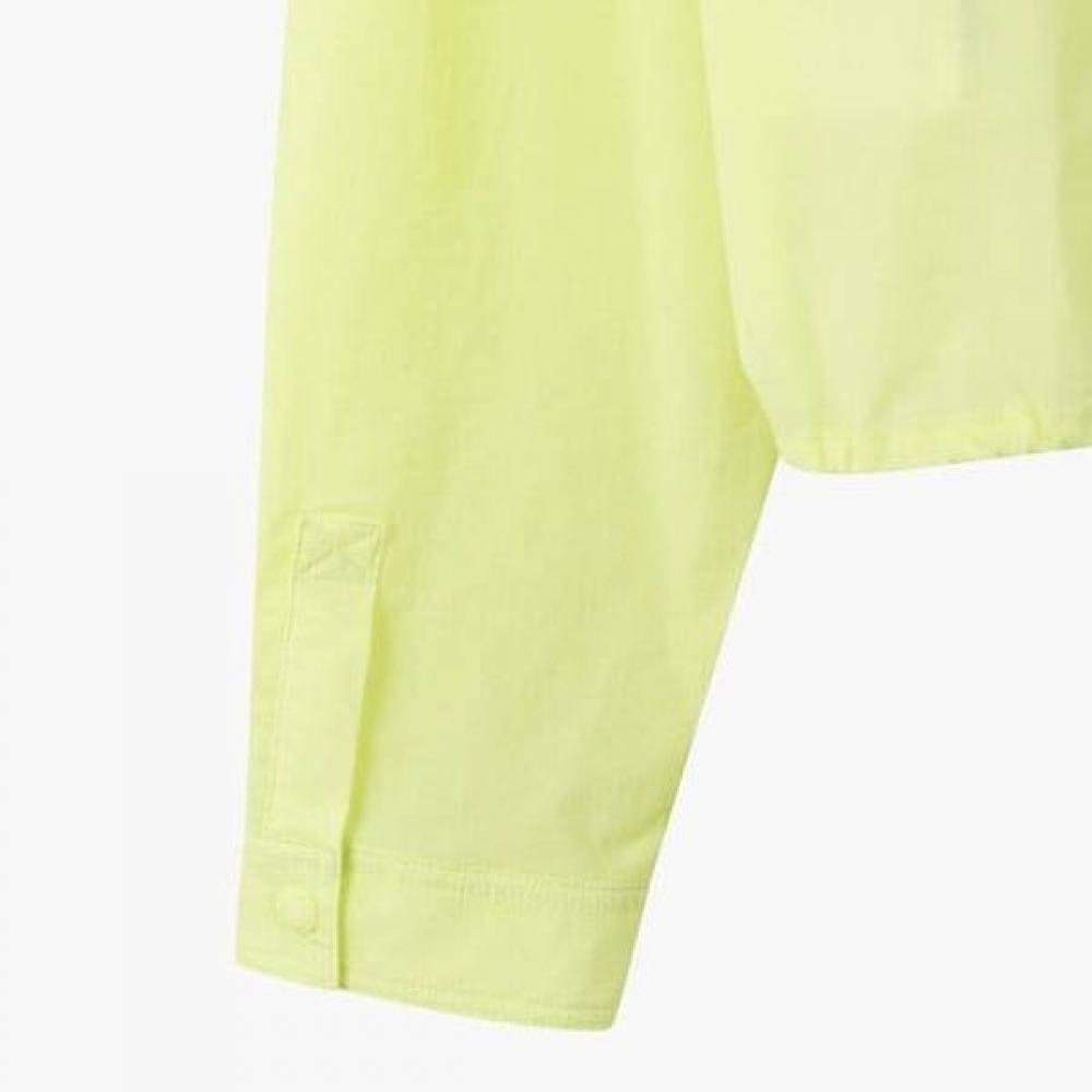Le Coq Sportif Women Airy Tension Lightweight Woven Shirt Jacket Qp222ojk42