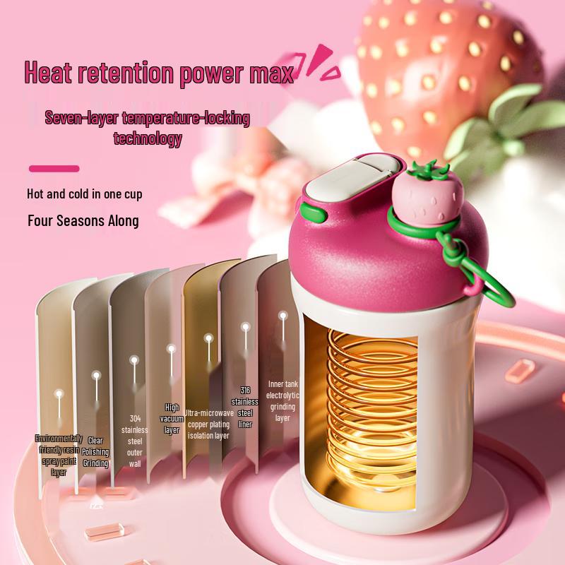 My Little Pony Kids  Insulated Straw Water Bottle