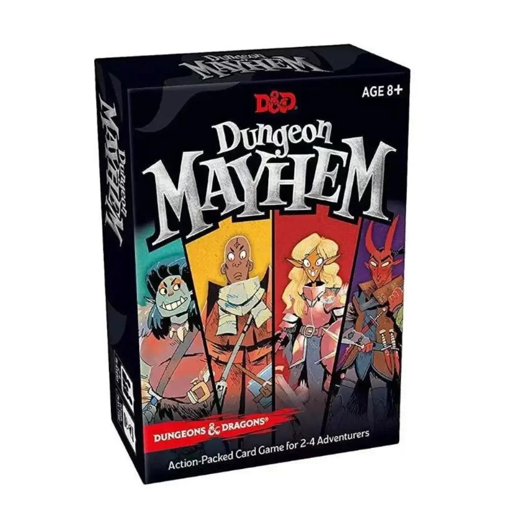 

Baldur s Gate Dungeon Mayhem Настольные игры Monster Madness Card Английская версия Детская игрушка в подарок светло-зеленый