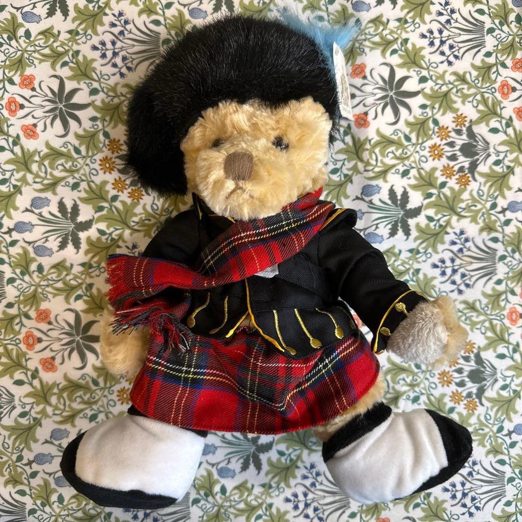 [USED] Royal Collection Piper Teddy Bear (Scottish) Part 2