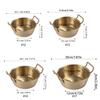 Elegant Grains Bowl High Temperatures Resistant 304 Stainless Steel Salad Bowl Meal Presentation Storage Container
