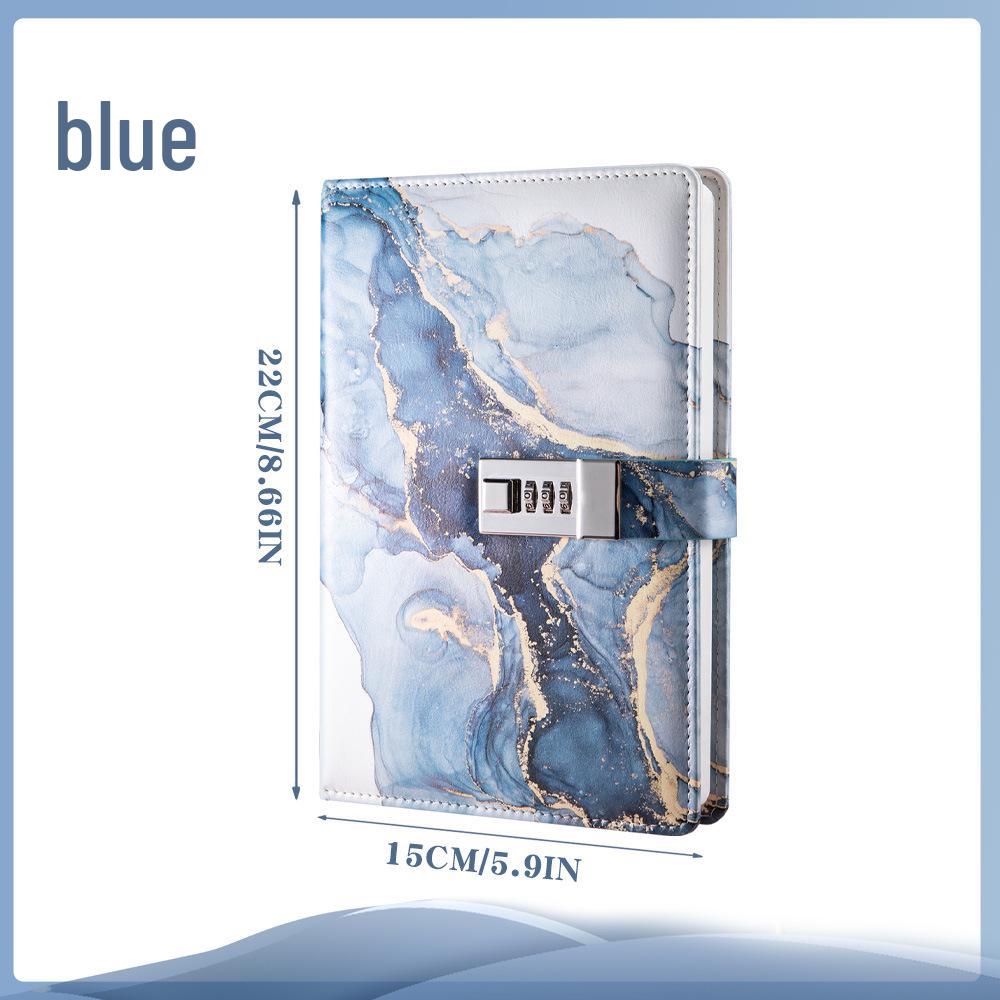 Quaderno Diario A5 in Pelle PU con Password