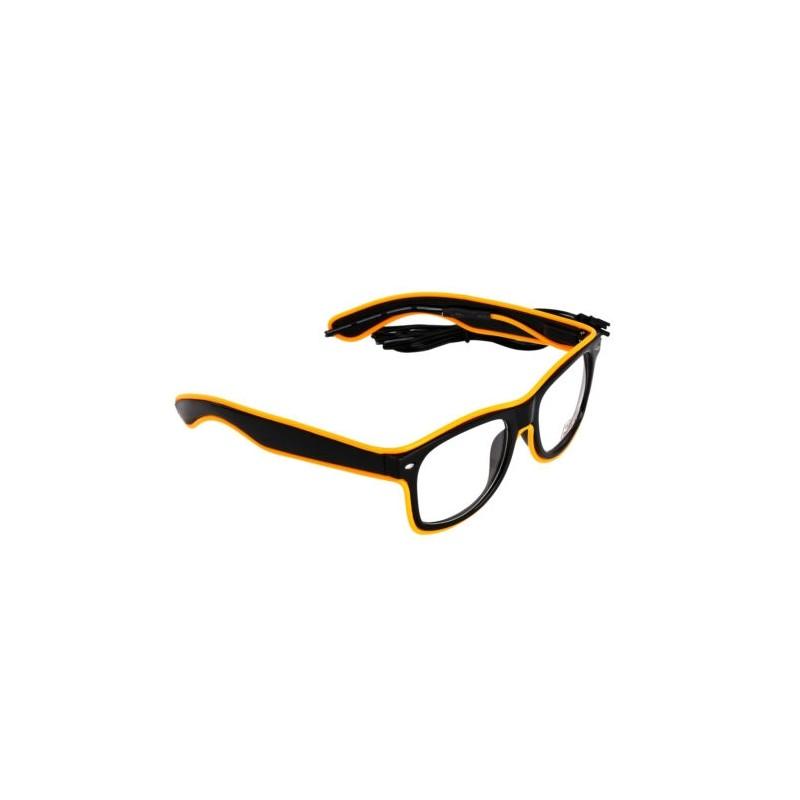 Premium Quality Led El Wire Glasses Light Up Glow Sunglasses For Dj Nightclub Parties