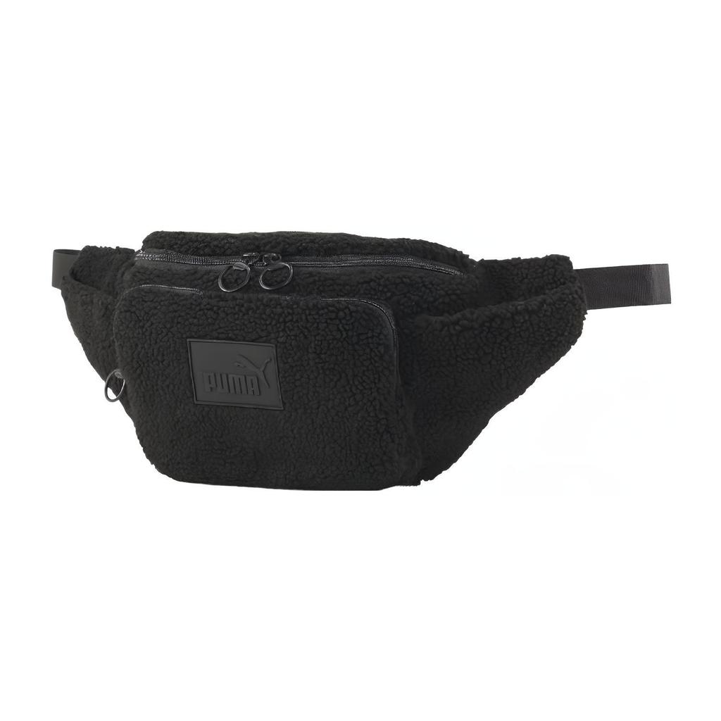 New PUMA Fabric Plush Fanny Pack Regular Women's Black 079162-01