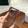 Anti Drop for IPhone17 Phone Case for Apple 16promax New 16 Lens Film 15pro Transparent