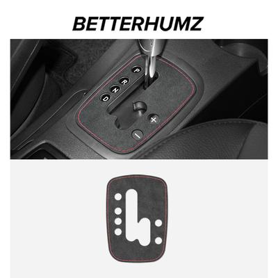 Betterhumz For KIA Sportage 2007-2013 Made of Alcantara Center Console Gear Shift Panel Trim Stickers Car Interior Accessories