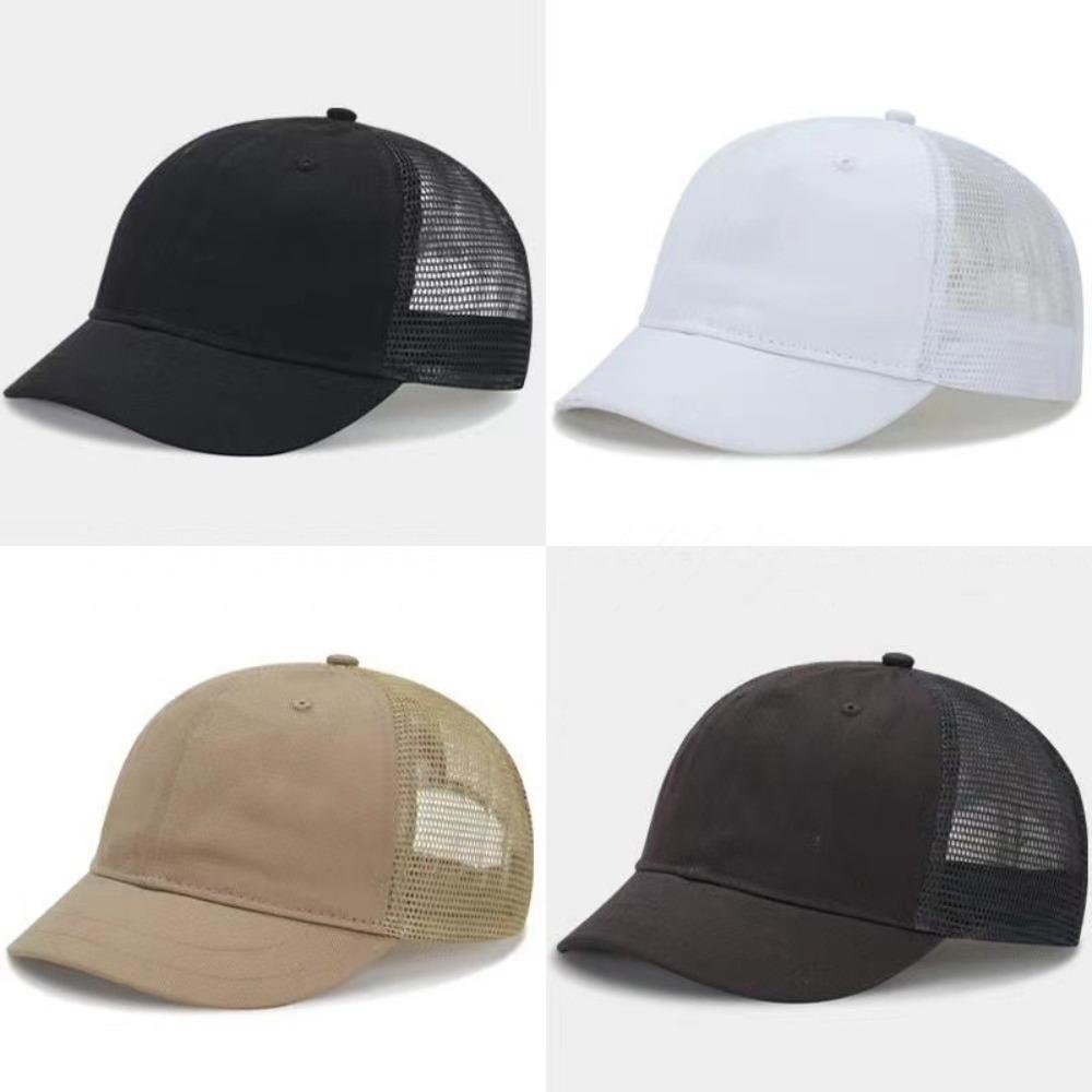 

Breathable Baseball Cap Mesh Hip Hop Gorras New Trucker Cap Gift рожевий