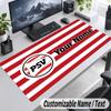 PSV Eindhoven Personalized Large Mouse Pad Custom Name Text Extended Desk Mat Gaming Mousepad