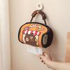 Tissue Box Cartoon Bakery Bear Design Waterproof Large Capacity Storage Pouch with Portable