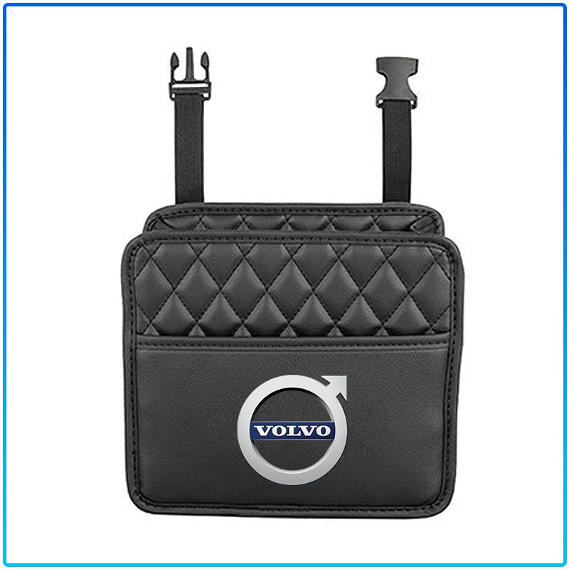 Car Seat Back tissue Box Auto Sunshade Armrest Box Paper Bag For Volvo XC90 XC60 XC70 XC40 V90 V60 V40 C70 C30 S80