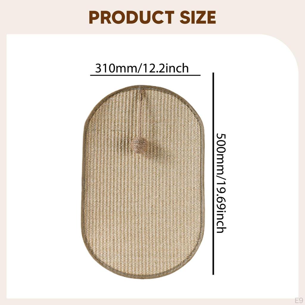 Katzenkratzmatte Schützt Sofa Boden Wand Teppiche Krallenwetzen für Katzen Kätzchen Haustier Spielzeug