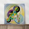 Canvas Painting Robert Delaunay Circles