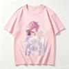 Remiel Zenless Zone Zero Holding Beverage Full Body Anime Cutout Crew Neck Short Sleeve Comfortable Unisex And Unisex Tshirt