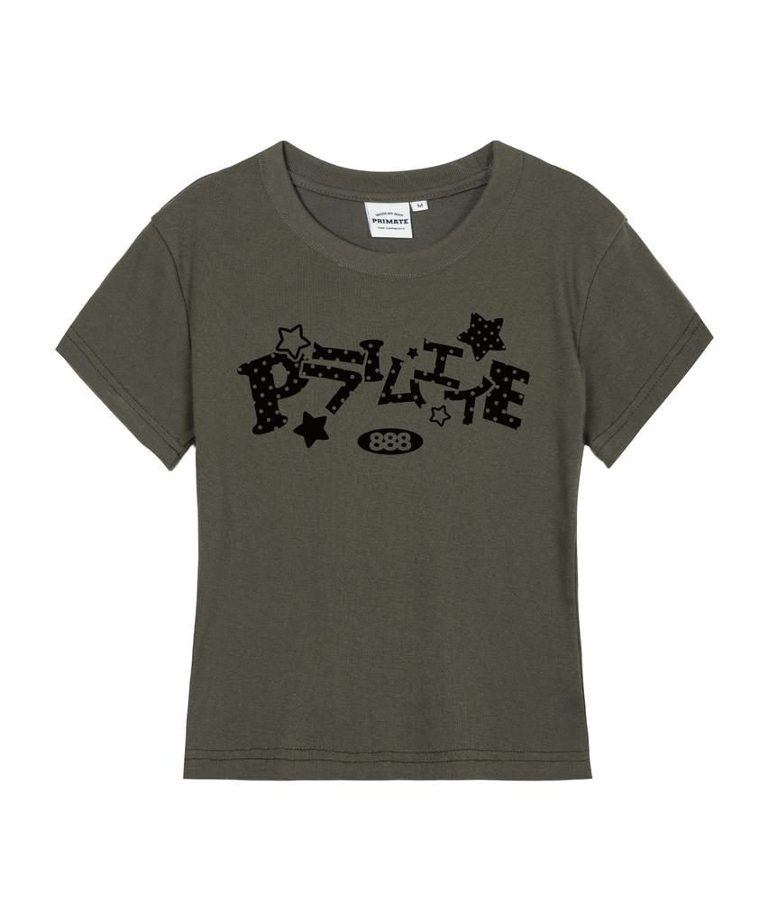 PRIMATE Pong Sugar Women'S Slim Fit Short Sleeve T-Shirt 5 Colors