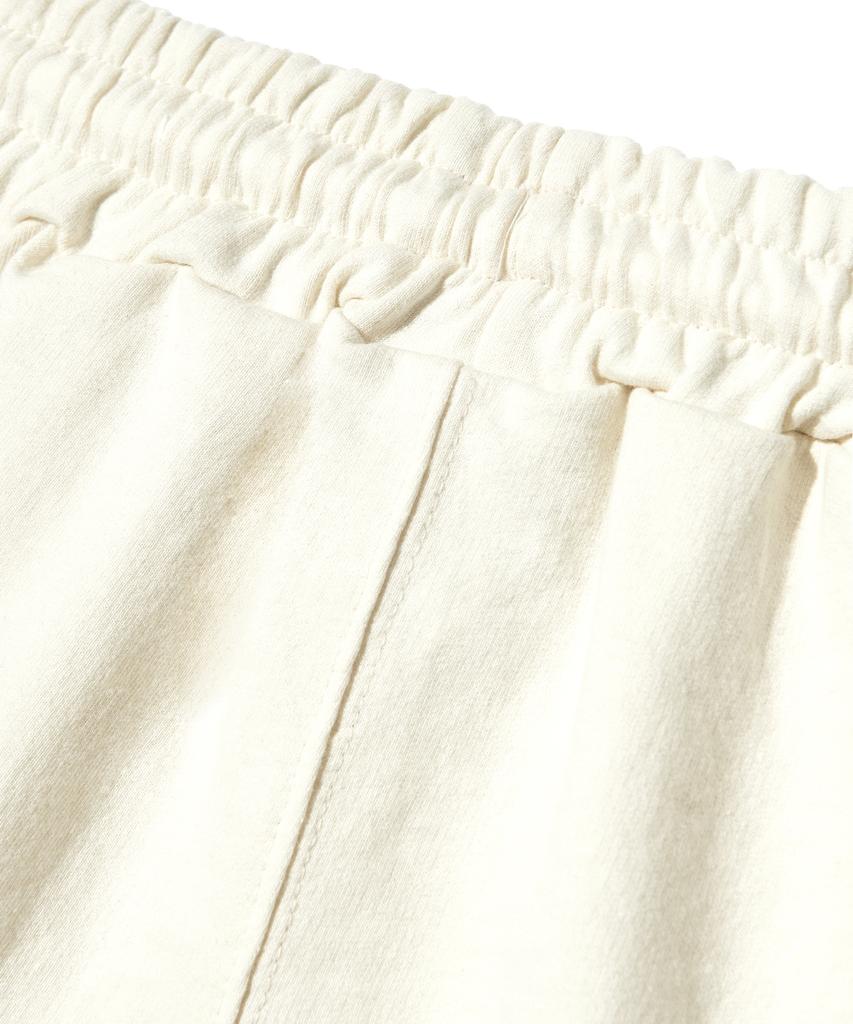 Peace Maker Pocket Sweat Mini Skirt (Cream)