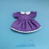 Fashion Dolls Outfits Dresses Puff Sleeve Doll Clothes Skirt  1/11 OB11 Dolls/1/12 BJD