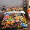 Bright, Floral, Abstract. Bedding Duvet Cover Sets Duvet Covers Pillowcases Gifts (1 * Duvet Cover 2 * Pillowcases, Without Duvet Insert)