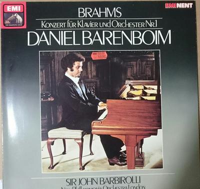 LP Record DANIEL BARENBOIM NEW PHILHARMONIA Brahms Konzert Fr Klavier Und Orch 1C03700357 HIS MASTERS V Germany Classical Used