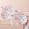Sakura Dance 16-Piece Ceramic Dinnerware Set