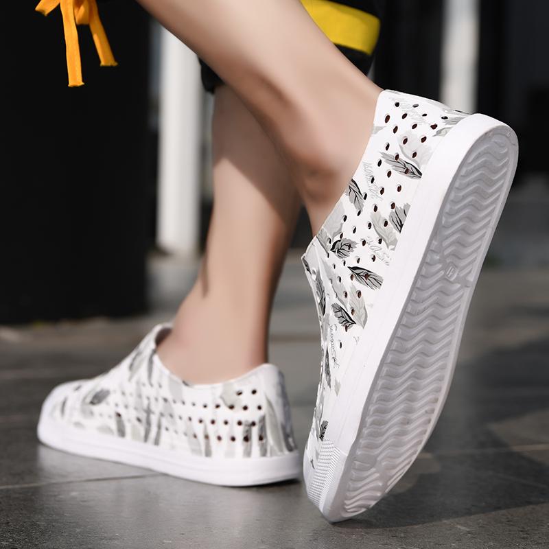 EVA Beach Summer Sandal Holey Shoe Kid Boy Girl Garden Cave Shoe Child Sandal Women Garden Sandal Graffiti Casual Outdoor Shoe