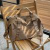 Adjustable Strap Travel Duffle Bag Leopard Print Lightweight Handbag Large Capacity Bag  Gym Yoga