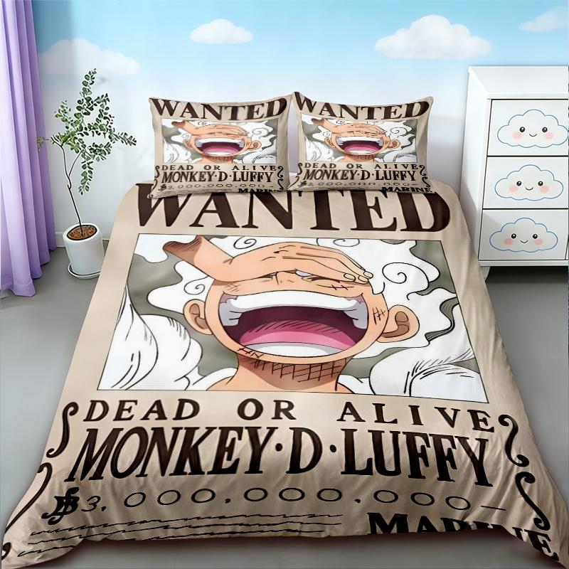 Boys 3Pcs Duvet Cover Set One Piece Cartoon Bedding Set Quilt Cover Breathable And Comfortable For Bedroom Decor Best Gifts
