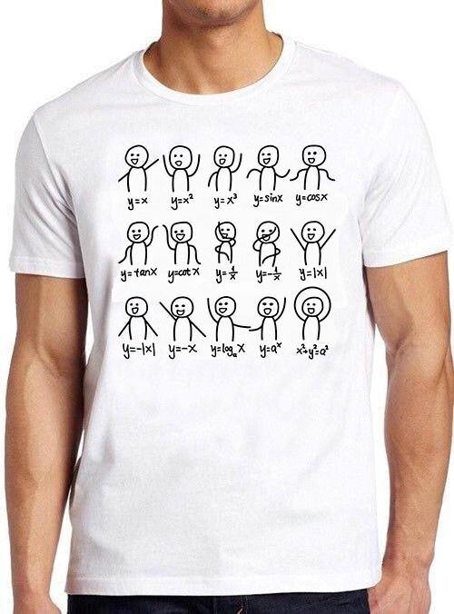 Funny Algebra Dance Graph Figures Math Equation Joke Manga Gift Tee T Shirt M976 S