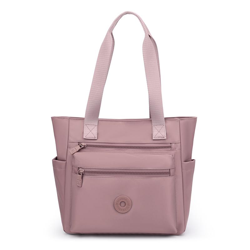 Women's Bag Multi-Color Shoulder Bag Lightweight Nylon Bag Large Capacity Multi-Pocket Handbag