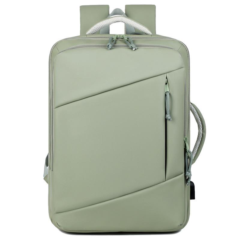 Multifunktionaler Business-Rucksack für Herren, Tragbarer Rucksack mit großem Fassungsvermögen, USB-Ladeanschluss, Trocken- und Nassfach