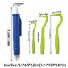 4pcs with Storage Box Flea Tick Tweezers Clip Tick Hooks Pet Cleaning Supplies  Dog Cat