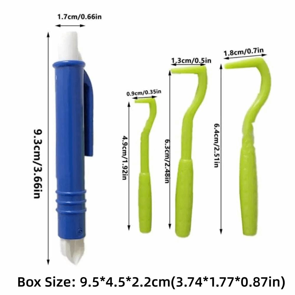 4pcs with Storage Box Flea Tick Tweezers Clip Tick Hooks Pet Cleaning Supplies Dog Cat