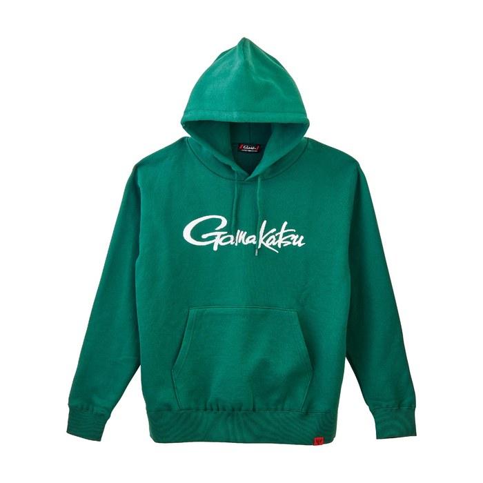 Gamakatsu Logo Hoodie Green LL GM3790