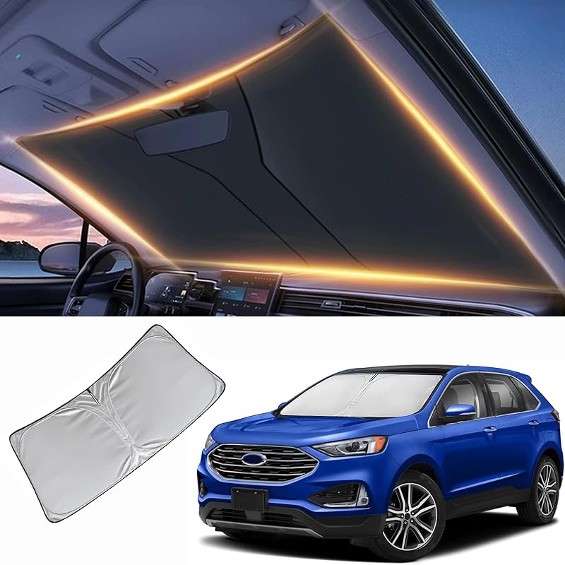 Windshield Sun Shade For Kia Carnival Front Window Shades Cover For 2010-2025 Carnival Windshield Sun Visor Protector Car Accessories