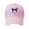 Adult Sanrio Kuromi Kuromi Five-piece Cotton Baseball Cap Sun Hat