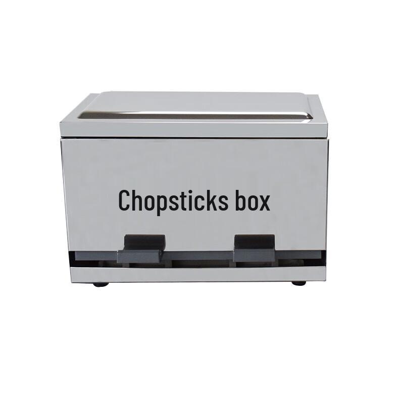 Homeglen Commercial Stainless Steel Automatic Chopstick Dispenser Box