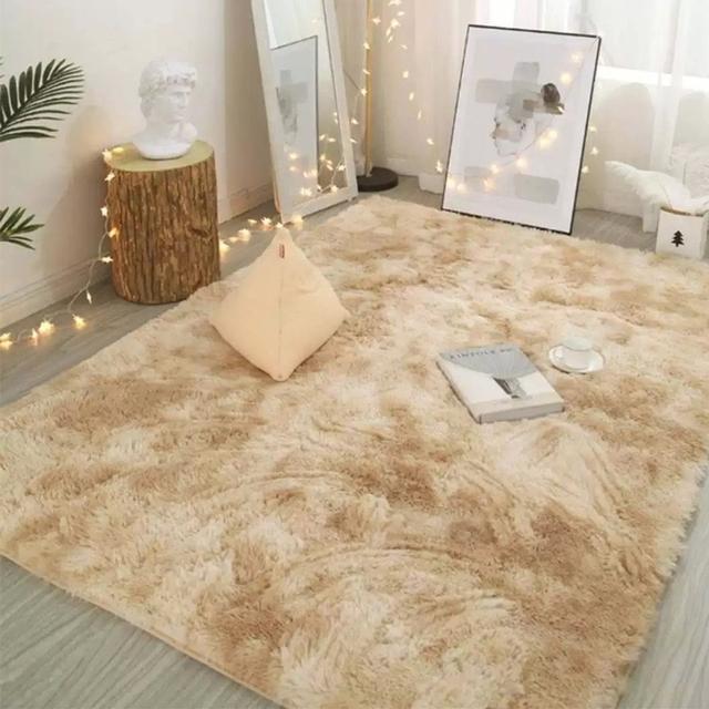Carpet For Living Room Fluffy Bed Room Rug Home Decor Window Bedside Carpets Thick Rugs Soft Velvet High Quality Mat 
