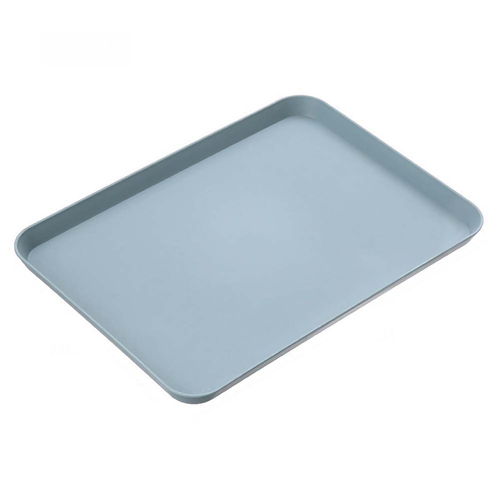 Nordic Plastic Snack Kitchen Supplies Rectangular Serving Tray Tableware Dessert Plates Dinnerware
