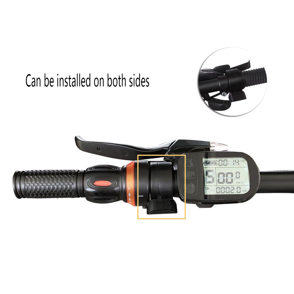 1x Thumb Throttle Speed Control For Electric Bike Scooter Pocket Bike Mid Motor