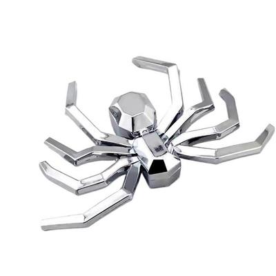 3D Spider Emblem 3D Rear Door Badges Sticker Automotive Decals Auto Badges Decorative Decal Sticker for Window Car Truck Scooter