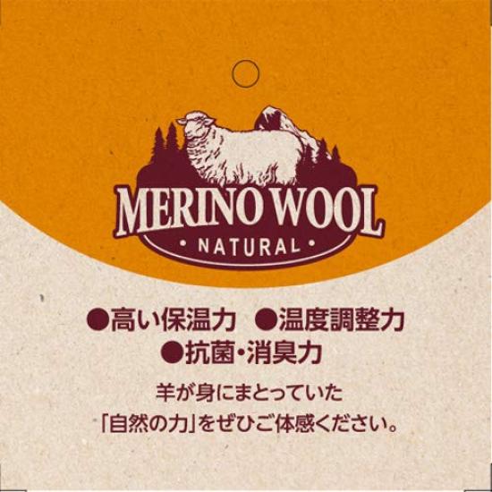 LITTLE PRESENTS Merino Wool Socks Size L (Extra Thick) AC-122 Navy,