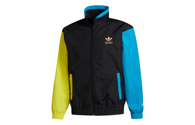 

Adidas Originals Jackets Men s Black Stand Collar Moderate Other GL5136 S