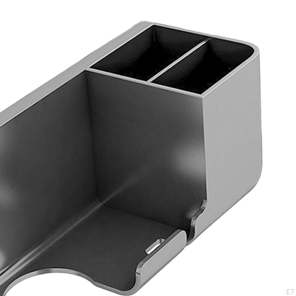 Bathroom Hair Blow Dryer Rack Holder, Punch Free Multipurpose Wall Mounted Storage Rack,