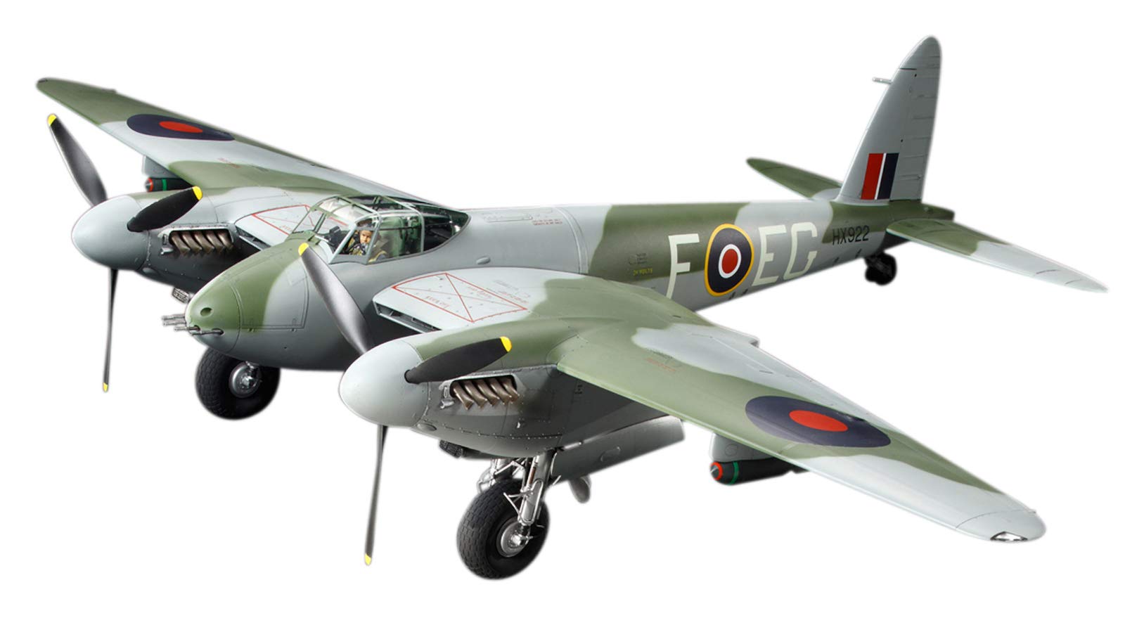 

Tamiya Aircraft Series Royal Air Force De Havilland Mosquito FB Пластиковая модель 60326 1/32 No.26 Mk.VI