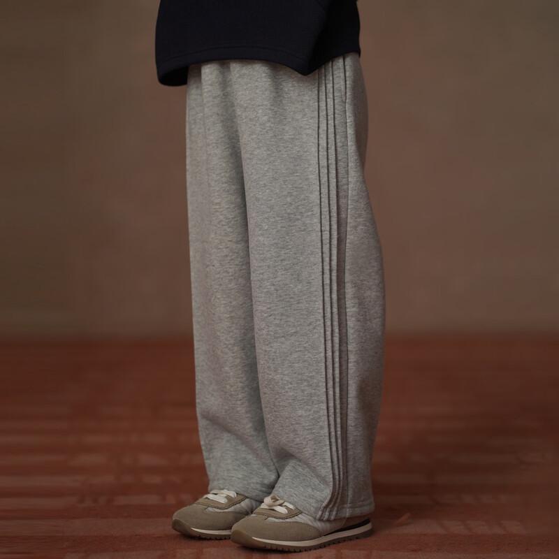 hacikis Детские зимние прямые повседневные спортивные брюки 130