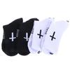 Unisex Sportsocken Atmungsaktiv Verdickt Trainingssocken Bequem Langlebig Reiten Tennis Outdoor-Sport Mittelhohe Socken