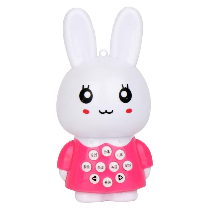 

Children s Mini Learning Machine Toys Cute Rabbit Doll Baby Music Player Educational Toy Story Machine Only Chinese
